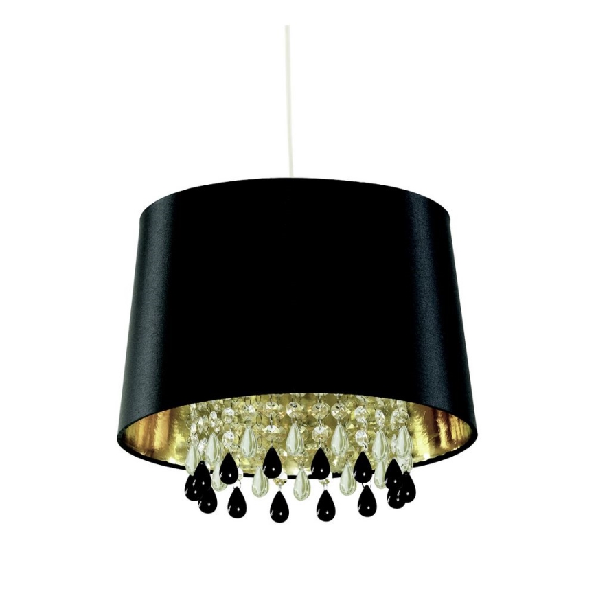 Searchlight - Suspension filaire LILA 1xE27/60W/230V noir