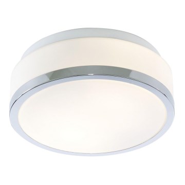 Searchlight - Deckenleuchte für Badezimmer DISC 2xE27/60W/230V IP44