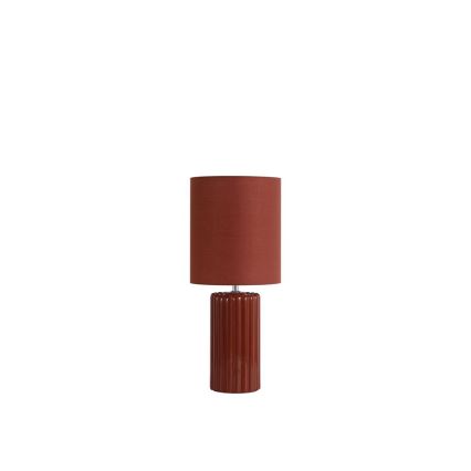 Searchlight - Tischlampe GROOVE 1xE14/60W/230V Bordeaux