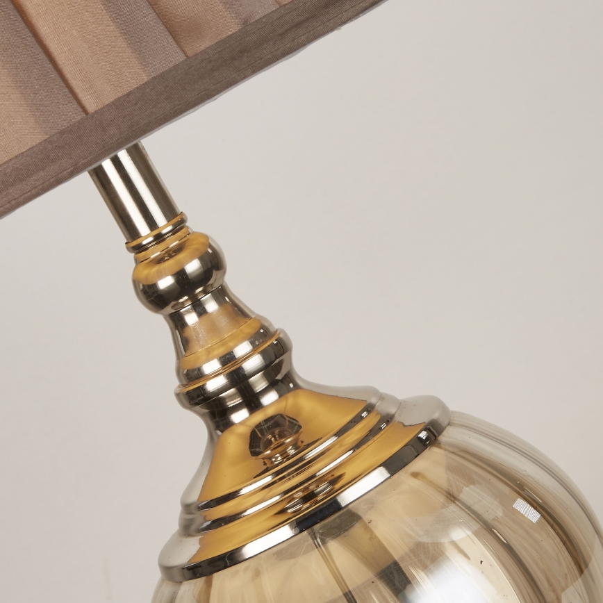 Searchlight - Lampada da tavolo GREYSON 1xE27/60W/230V