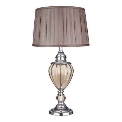 Searchlight - Lampe de table GREYSON 1xE27/60W/230V