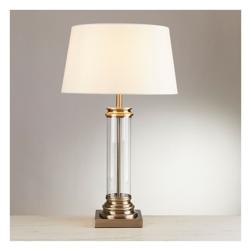 Searchlight - Lampada da tavolo PEDESTAL 1xE27/60W/230V