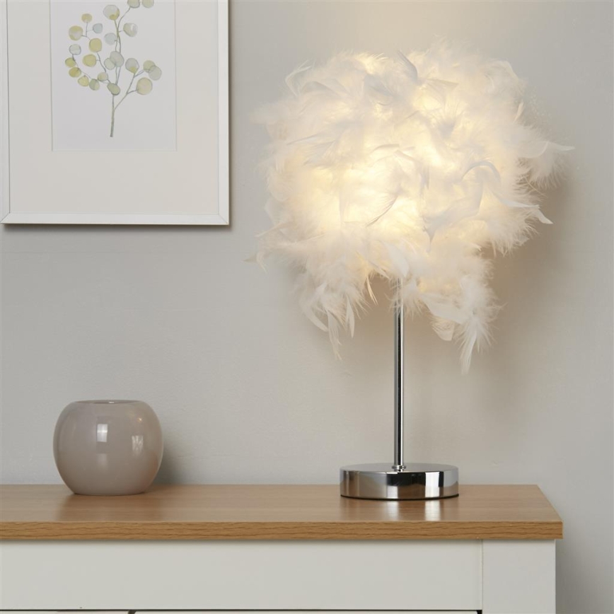 Searchlight - Lampada da tavolo HATTIE 1xE14/60W/230V