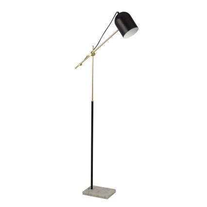 Searchlight - Lampada con piedistallo ODYSSEY 1xE27/7W/230V nero