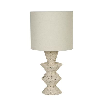 Searchlight - Lampada da tavolo MALACCA 1xE27/60W/230V