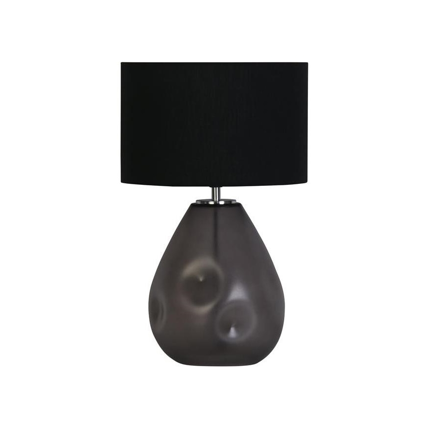 Searchlight - Lampada da tavolo DEVON 1x E27/60W/230V, nera