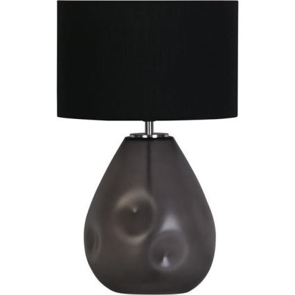 Searchlight - Lampe de table DEVON 1xE27/60W/230V noire