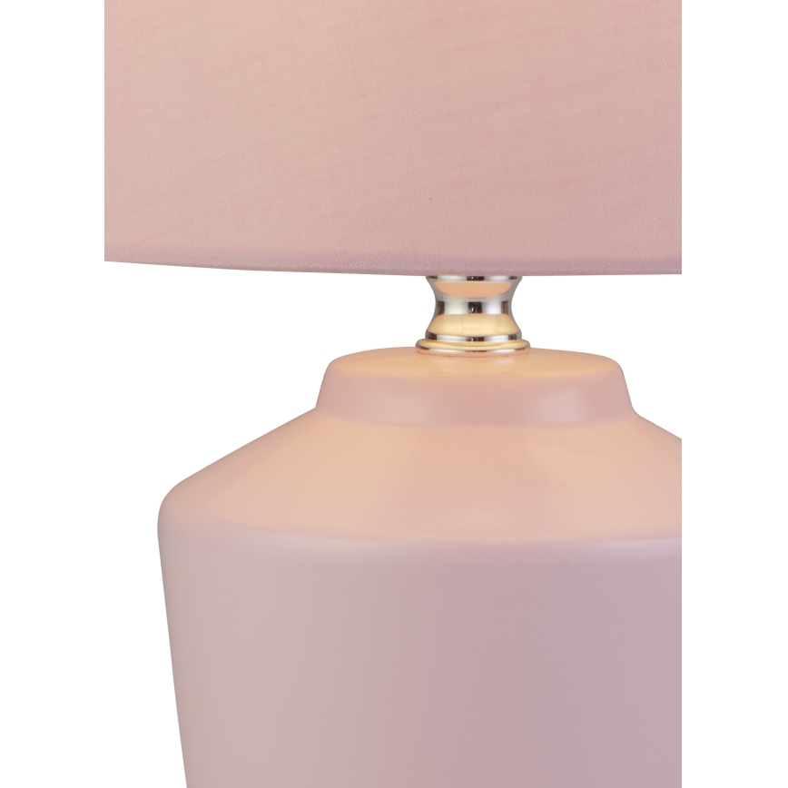 Searchlight - Lampe de table 1xE14/10W/230V rose