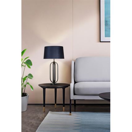 Searchlight - Lampada da tavolo CHIC 1xE27/60W/230V blu