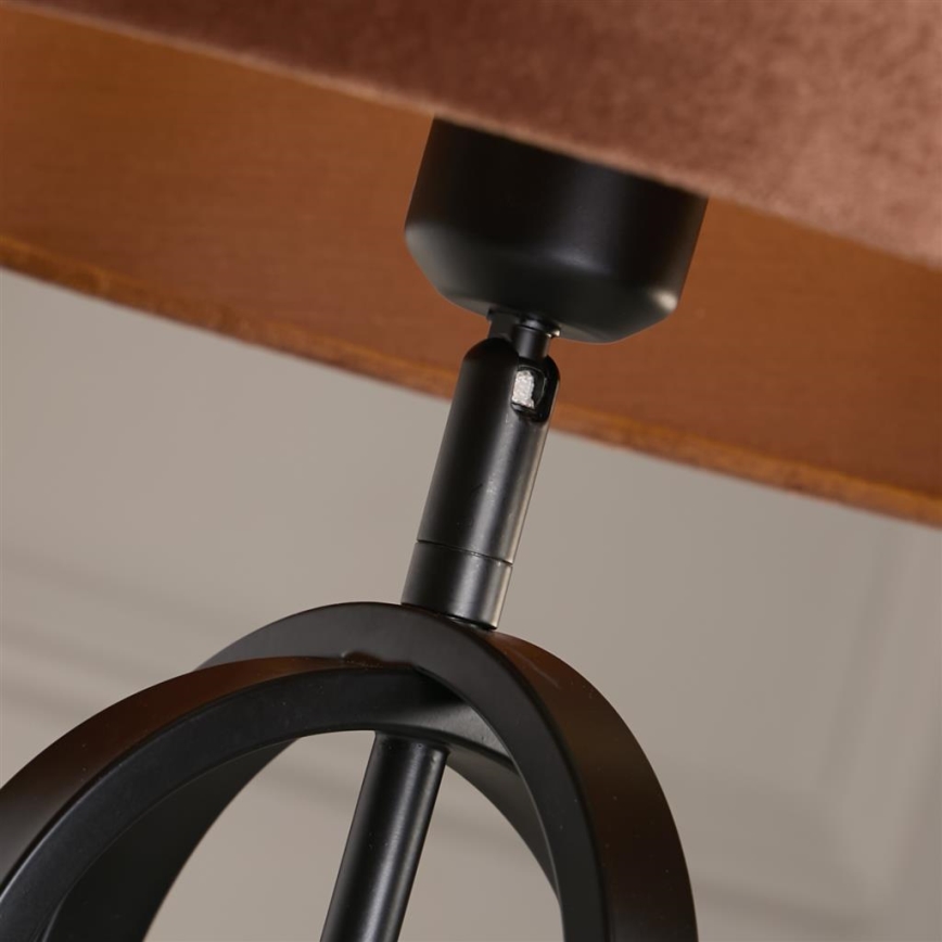 Searchlight - Lampada da tavolo CHIC 1xE27/60W/230V arancione