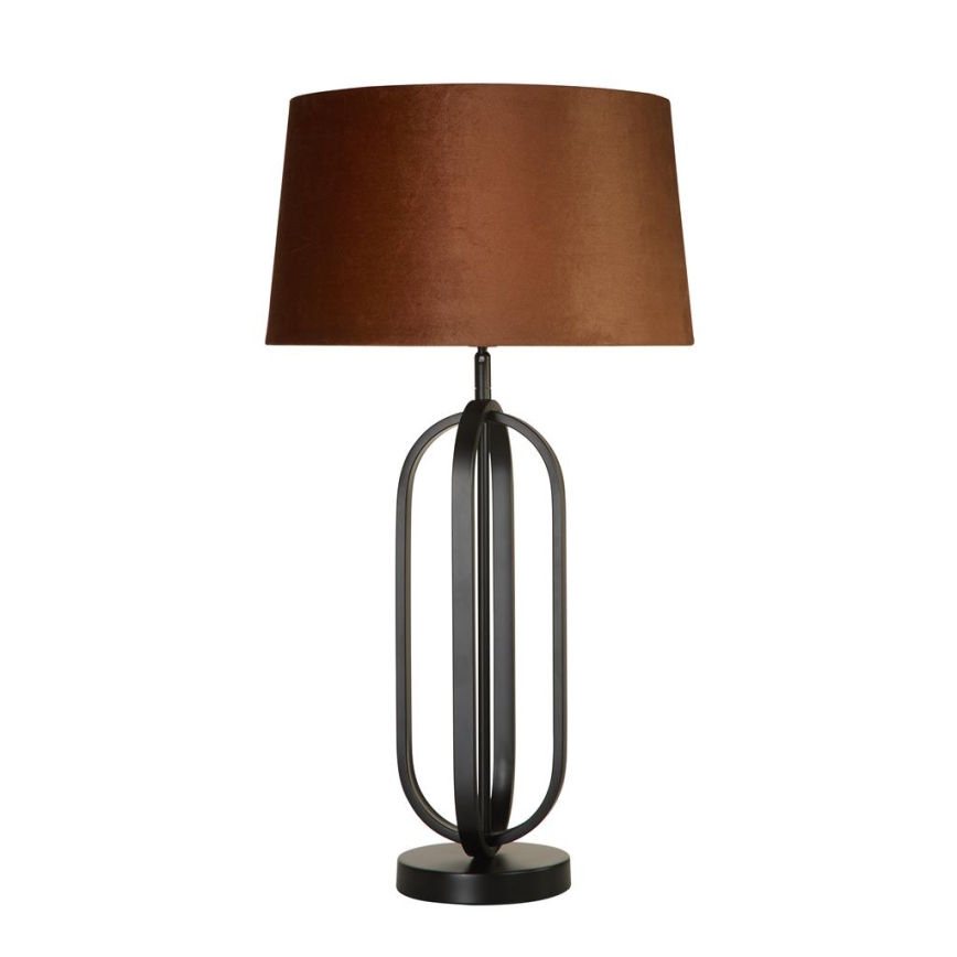 Searchlight - Lampada da tavolo CHIC 1xE27/60W/230V arancione