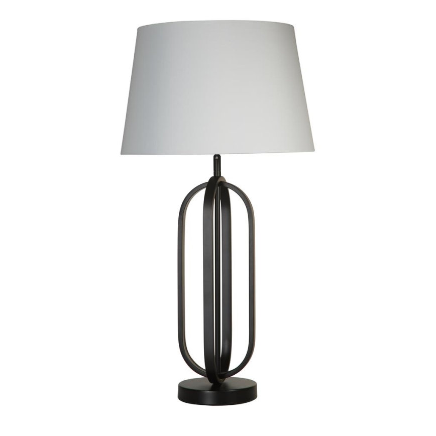 Searchlight - Lampada da tavolo CHIC 1xE27/60W/230V bianca