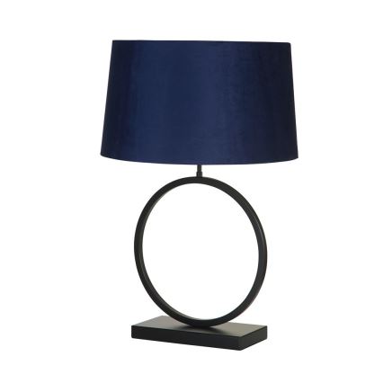 Searchlight - Lampada da tavolo ELEGANT 1xE27/60W/230V blu