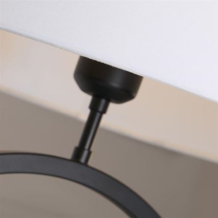 Searchlight - Tischleuchte ELEGANT 1xE27/60W/230V weiß