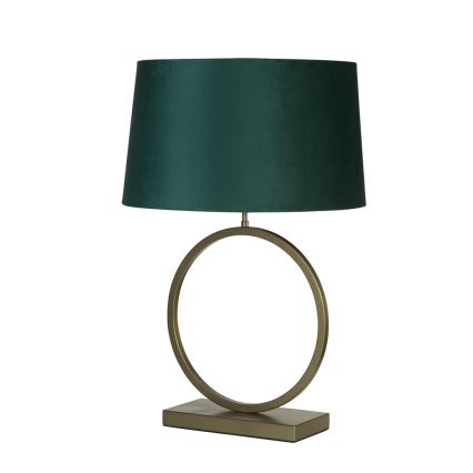 Searchlight - Lampe de table ELEGANT 1xE27/60W/230V verte