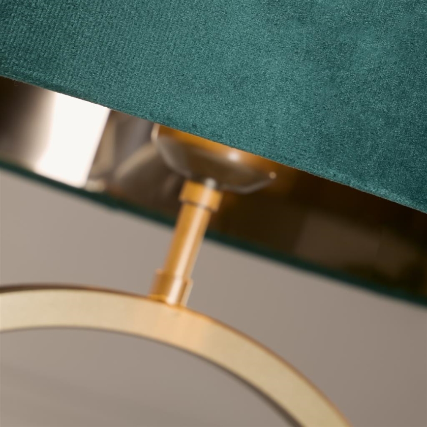 Searchlight - Tischleuchte ELEGANT 1xE27/60W/230V grün