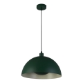 Searchlight - Lampada a sospensione con cavo MARS 1xE27/60W/230V Ø25 cm Verde