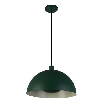 Searchlight - Lampada a sospensione con cavo MARS 1xE27/60W/230V Ø25 cm Verde