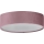 Searchlight  - Lampada da soffitto DRUM 3xE27/60W/230V Rosa