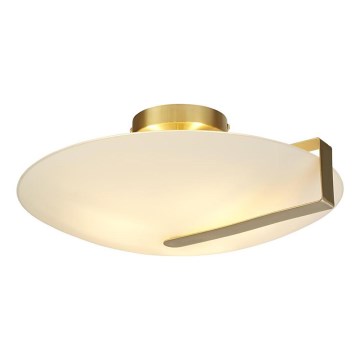 Searchlight  - Lampada da soffitto SUNDIAL 3xE27/40W/230V, finitura oro