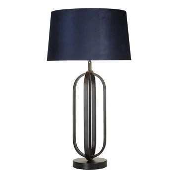 Searchlight - Lampada da tavolo CHIC 1xE27/60W/230V blu