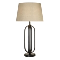 Searchlight - Lampada da tavolo CHIC 1xE27/60W/230V crema
