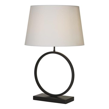 Searchlight - Lampada da tavolo ELEGANT 1xE27/60W/230V bianca
