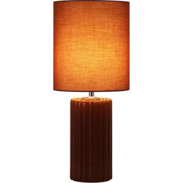 Searchlight - Lampada da tavolo GROOVE 1xE14/60W/230V bordeaux