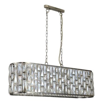 Searchlight - Lampadario a catena BIJOU 8xE14/40W/230V