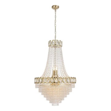 Searchlight - Lampadario a catena LOUIS PHILLIPE 8xE14/60W/230V