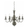 Searchlight - Lampadario a sospensione con catena GREYTHORNE 5xE14/40W/230V
