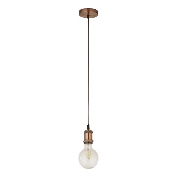 Searchlight - Lampadario a sospensione con cavo di sospensione SOSPENSIONE 1xE27/60W/230V Finitura rame