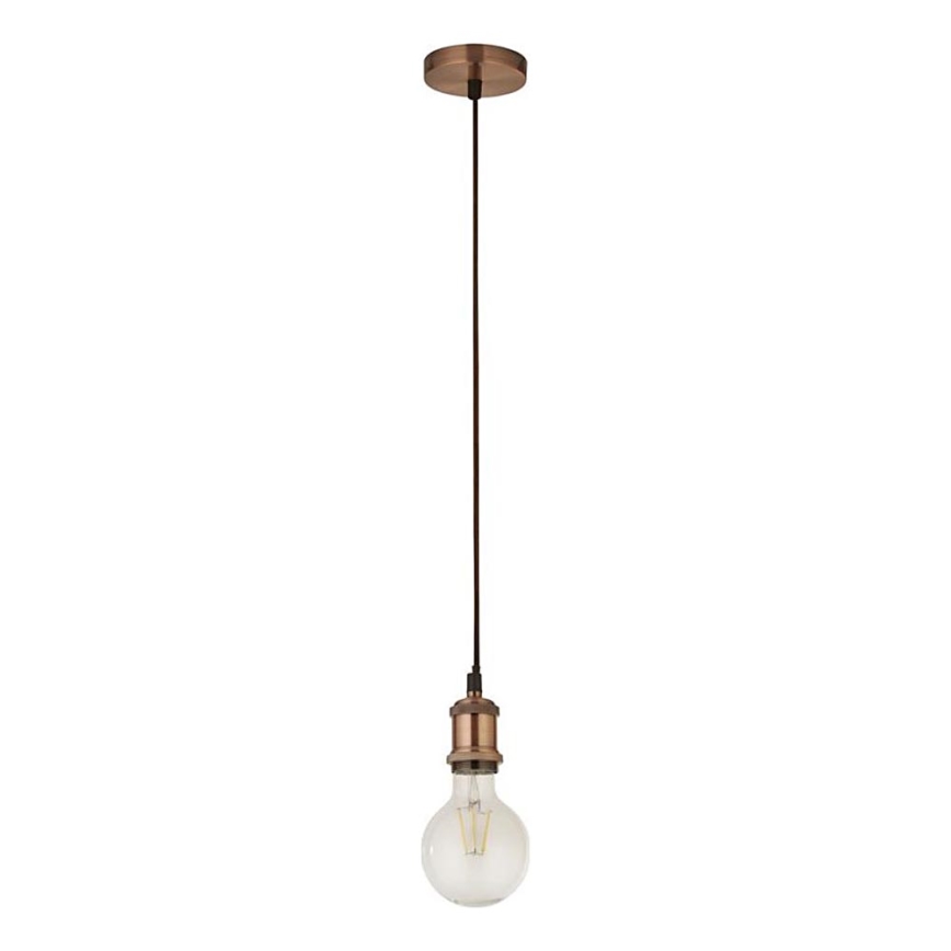 Searchlight - Lampadario a sospensione con cavo di sospensione SOSPENSIONE 1xE27/60W/230V Finitura rame