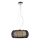 Searchlight - Lampadario a sospensione con filo 2xE27/60W/230V diametro 40 cm nero