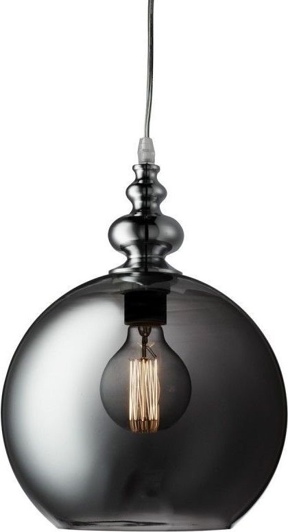 Searchlight - Lampadario a sospensione con filo BALLS 1xE27/60W/230V nero