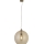 Searchlight - Lampadario a sospensione con filo BALLS 1xE27/60W/230V ottone