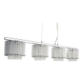Searchlight - Lampadario a sospensione con filo ELISE 4xG9/33W/230V