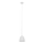 Searchlight - Lampadario a sospensione con filo METAL 1xE27/60W/230V diametro 28 cm bianco