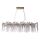 Searchlight - Lampadario a sospensione HERITAGE 10xG9/33W/230V