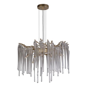 Searchlight - Lampadario a sospensione HERITAGE 5xG9/33W/230V