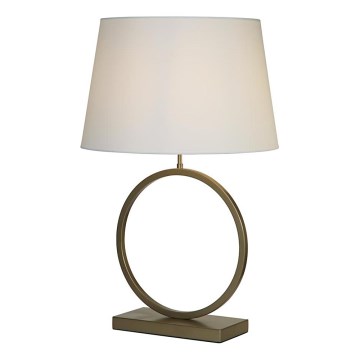 Searchlight - Lampe de table ELEGANT 1xE27/60W/230V blanche