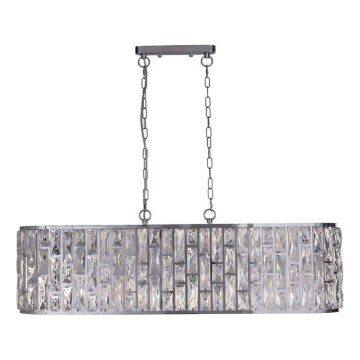 Searchlight - Lustre suspendu sur chaîne BIJOU 8xE14/40W/230V