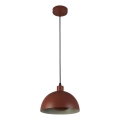 Searchlight - MARS Pendelleuchte mit Kabelaufhängung 1xE27/60W/230V Ø 40 cm ziegelrot