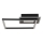 Searchlight - Plafoniera dimmerabile LED QUADRATE LED/24W/230V 36x36 cm nero