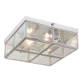 Searchlight - Plafoniera FLUSH 2xE14/40W/230V cromo lucido