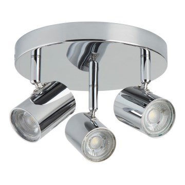 Searchlight - Spot ROLLO 3xLED/4W/230V chrome brillant