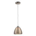 Searchlight - Suspension filaire 1xE27/60W/230V d. 19 cm chrome brillant