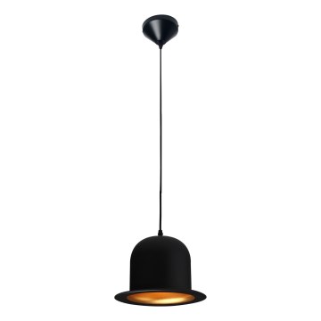 Searchlight - Suspension filaire 1xE27/60W/230V noir