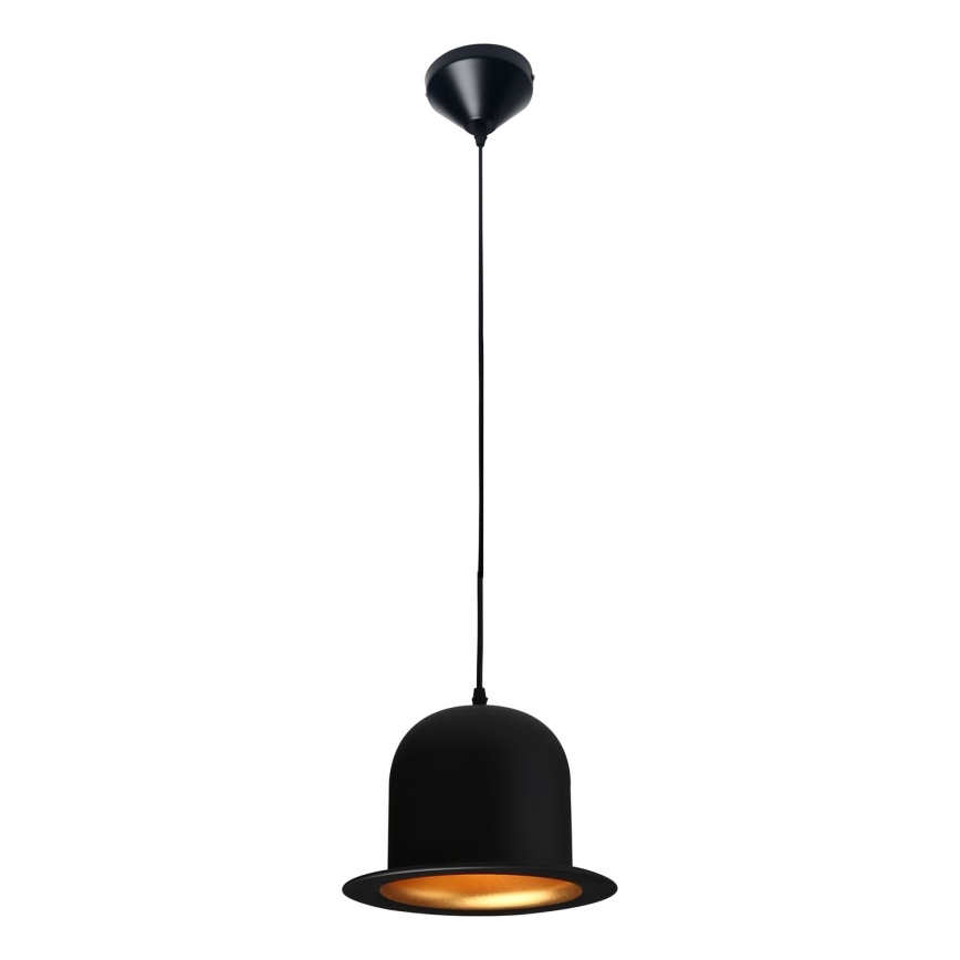 Searchlight - Suspension filaire 1xE27/60W/230V noir