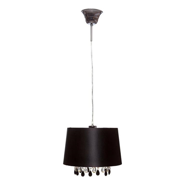 Searchlight - Suspension filaire LILA 1xE27/60W/230V noir